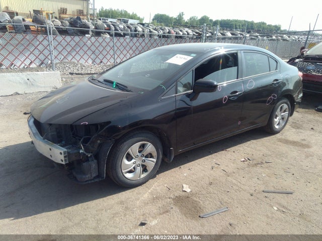 Honda Civic Sedan Lx 2015 19XFB2F51FE057830 Image 2