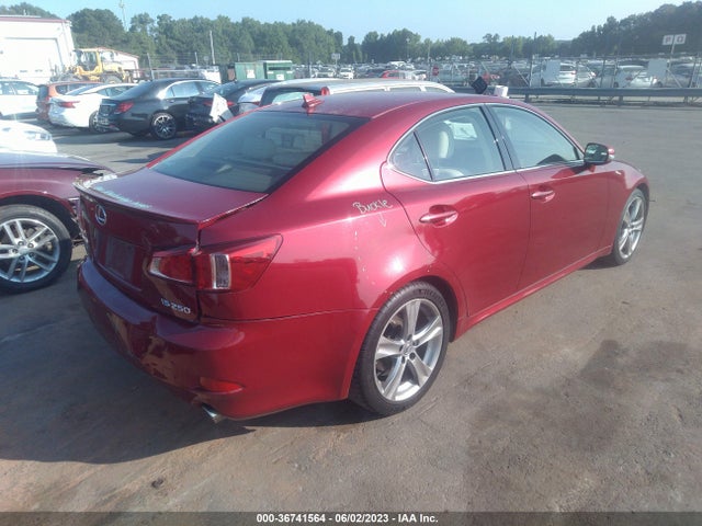 2012 LEXUS IS 250 VIN: JTHBF5C29C5178125