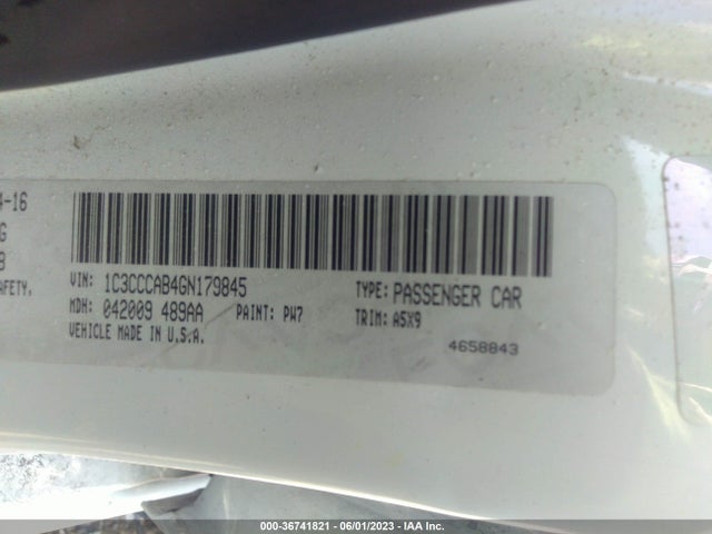 Chrysler 200 Limited 2016 1C3CCCAB4GN179845 Image 9