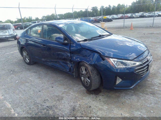 2019 HYUNDAI ELANTRA SEL VIN: 5NPD84LFXKH442548