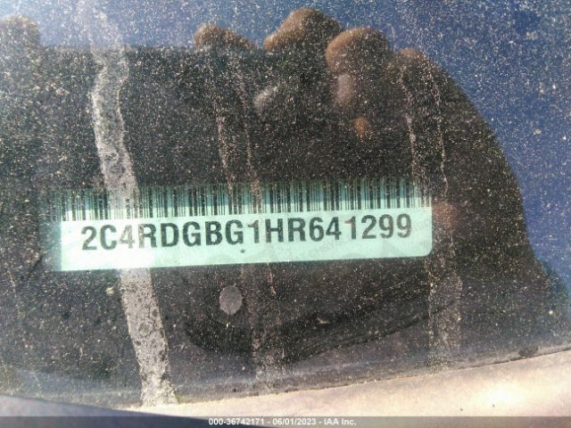 2C4RDGBG1HR641299 Dodge Grand Caravan Se