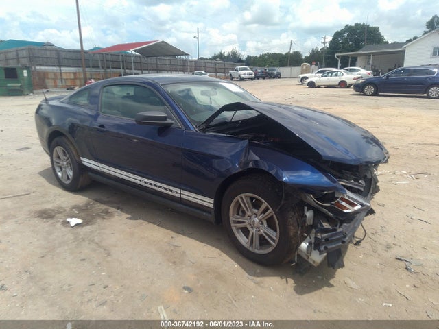 2012 FORD MUSTANG V6 VIN: 1ZVBP8AM8C5240079