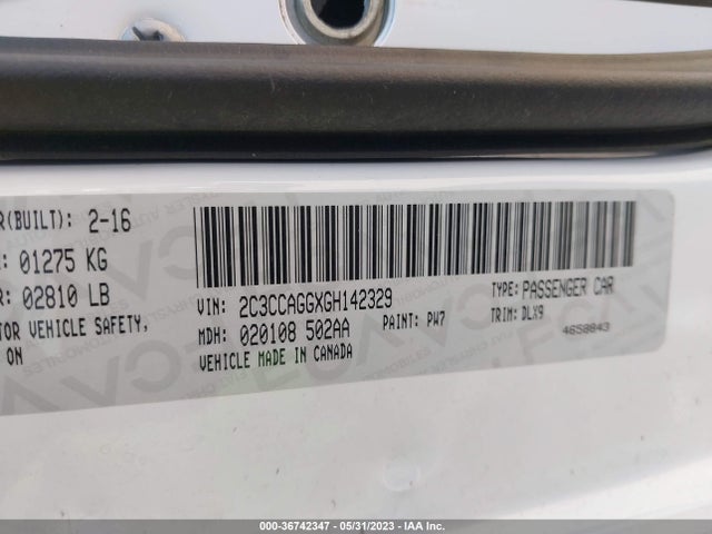 Chrysler 300 300s 2016 2C3CCAGGXGH142329 Image 25