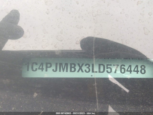1C4PJMBX3LD576448 Jeep Cherokee Trailhawk Elite