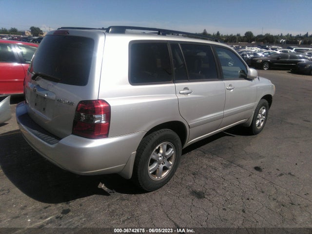 2006 TOYOTA HIGHLANDER W/3RD ROW/LIMITED W VIN: JTEEP21A760150616