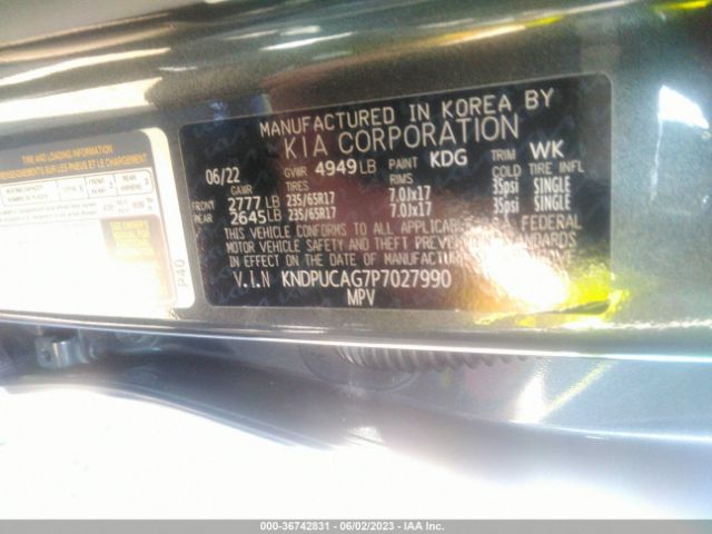 KNDPUCAG7P7027990 KIA Sportage Hybrid Lx