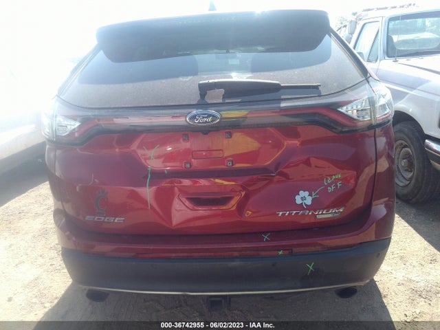 2017 FORD EDGE TITANIUM VIN: 2FMPK4K95HBB41938