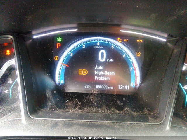 Honda Civic Sedan Lx 2019 2HGFC2F61KH588791 Image 8
