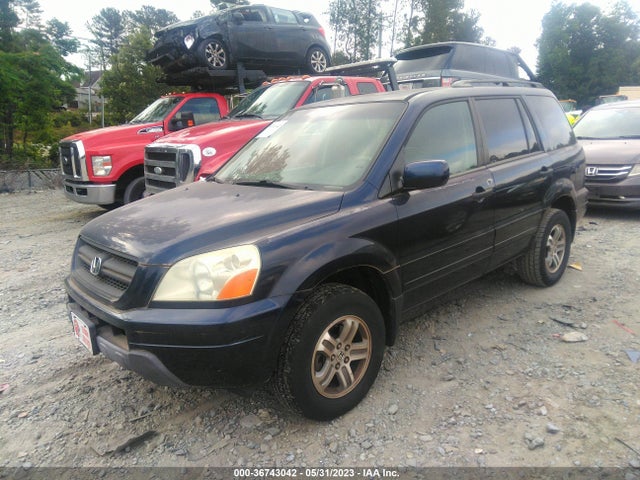 2004 HONDA PILOT EX VIN: 2HKYF18684H504112