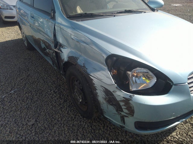 2007 HYUNDAI ACCENT GLS VIN: KMHCN46C37U159102