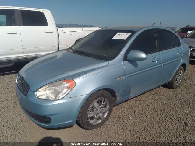 2007 HYUNDAI ACCENT GLS VIN: KMHCN46C37U159102