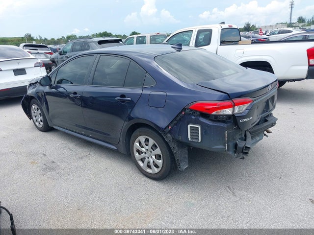 2021 TOYOTA COROLLA LE VIN: JTDEPMAE2MJ126069