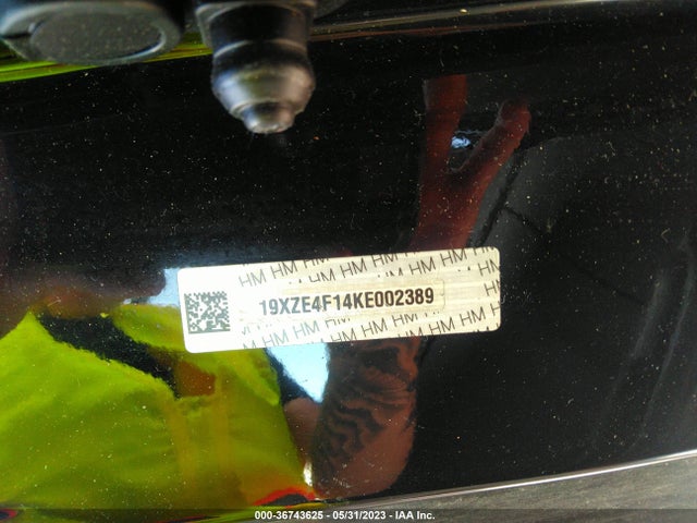 Honda Insight Lx 2019 19XZE4F14KE002389 Image 8