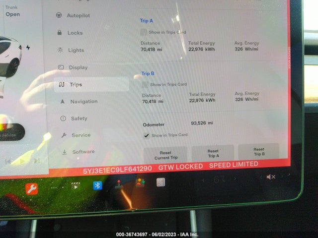 Tesla Model 3 Performance 2020 5YJ3E1EC9LF641290 Image 7
