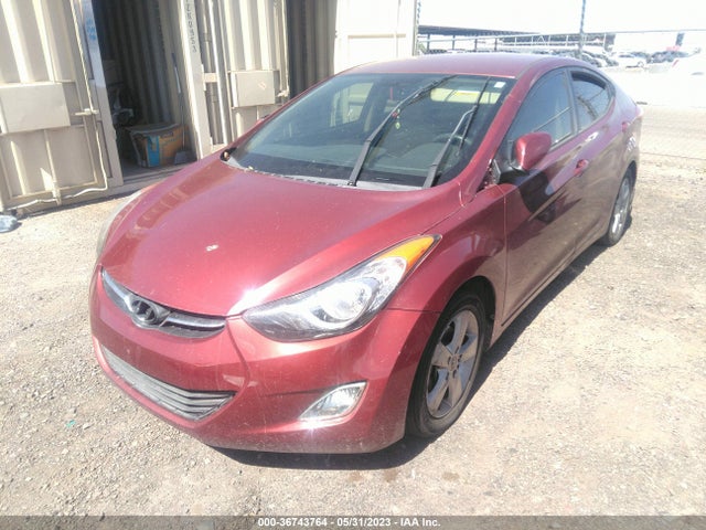 2013 HYUNDAI ELANTRA GLS PZEV VIN: 5NPDH4AE7DH387280