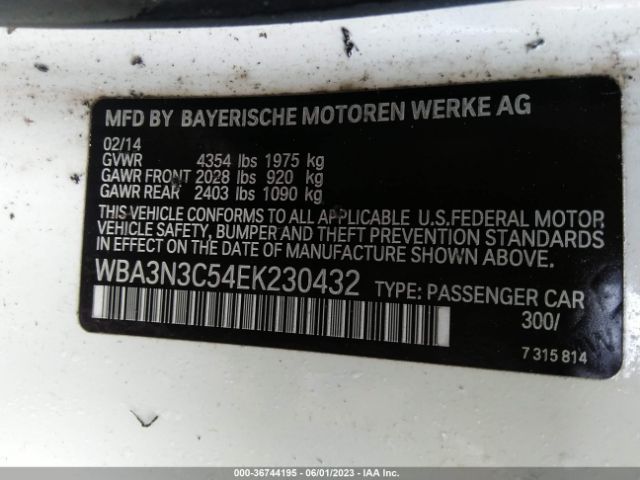 WBA3N3C54EK230432 BMW 4 Series 428i