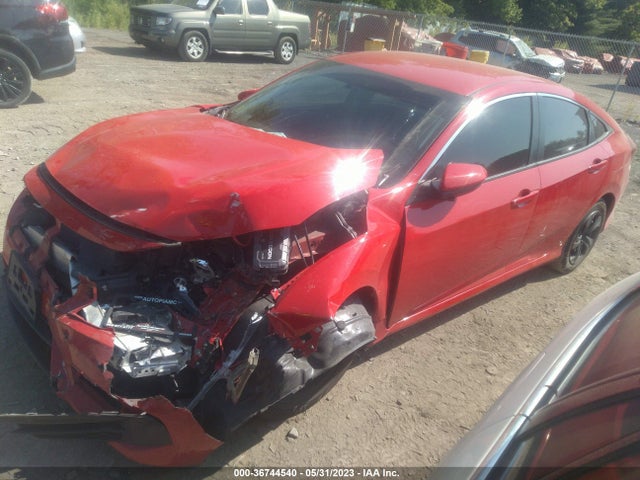 Honda Civic Sedan Lx 2018 2HGFC2F53JH570069 Image 2