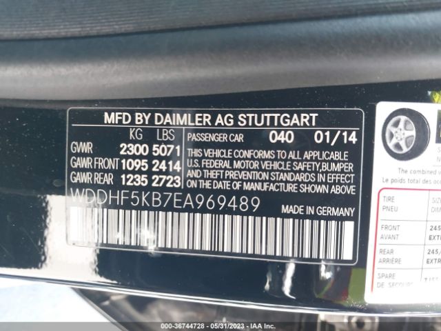 WDDHF5KB7EA969489 Mercedes-Benz E-class E 350