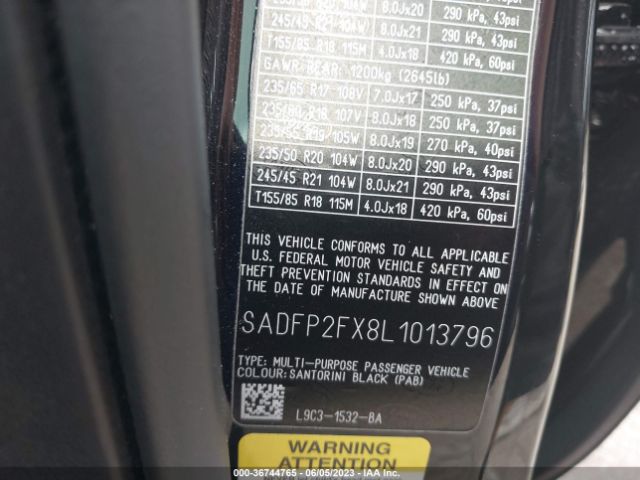 SADFP2FX8L1013796 Jaguar E-PACE SE