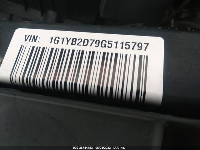 Chevrolet Corvette 1lt 2016 1G1YB2D79G5115797 Image 9