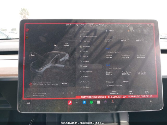 Tesla Model Y Performance 2022 7SAYGDEF3NF543938 Image 9