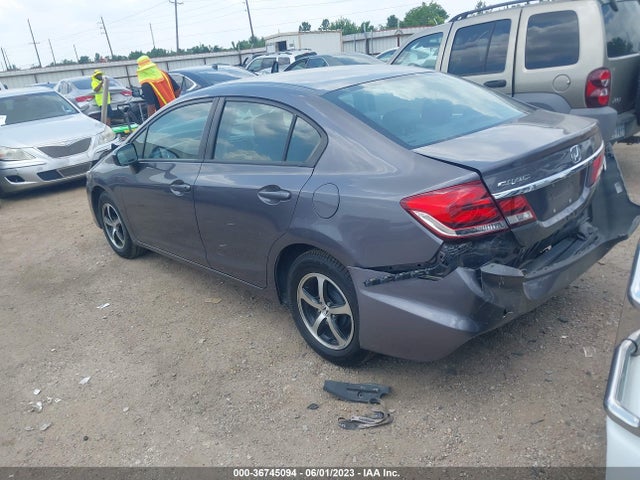 Honda Civic Sedan Se 2015 19XFB2F75FE267655 Image 3