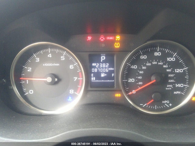 2016 SUBARU IMPREZA 2.0I SPORT PREMIUM VIN: JF1GPAP63G8319324