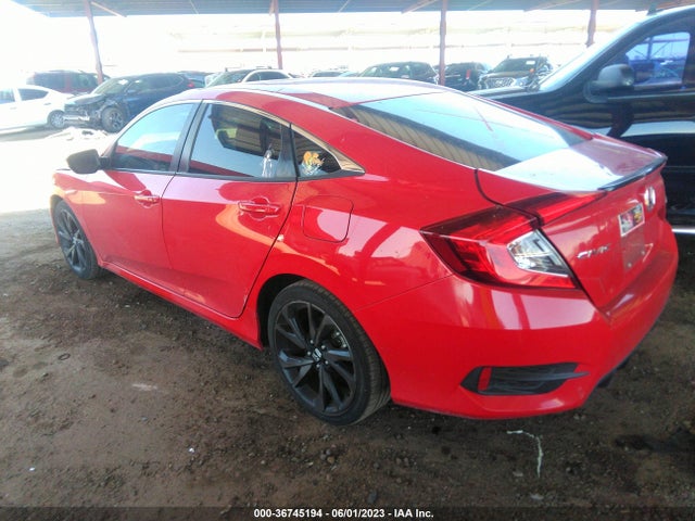 Honda Civic Sedan Sport 2019 2HGFC2F87KH501445 Image 3