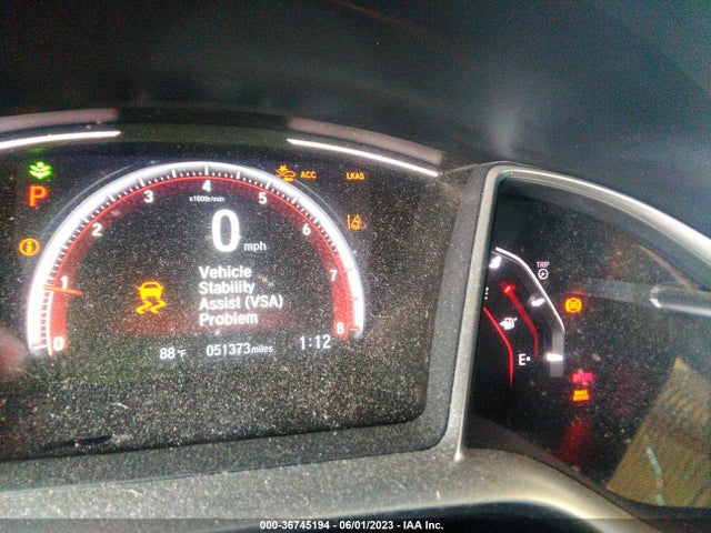 Honda Civic Sedan Sport 2019 2HGFC2F87KH501445 Image 7