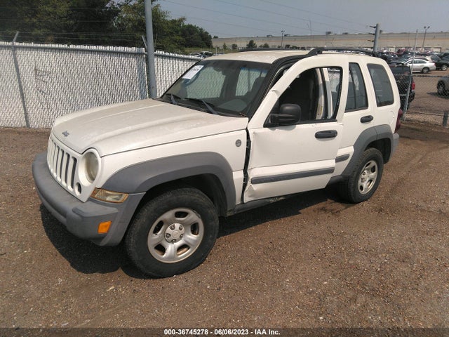 2005 JEEP LIBERTY SPORT VIN: 1J4GL48K55W608954