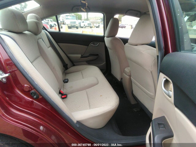 Honda Civic Sedan Lx 2015 2HGFB2F53FH543545 Image 8