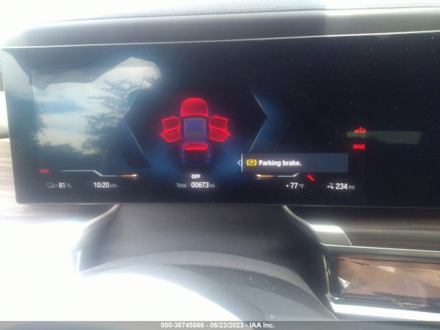 BMW I7 Xdrive60 2023 аукцион фото