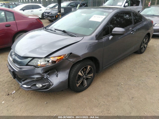 Honda Civic Coupe Ex 2014 2HGFG3A80EH521428 Image 2