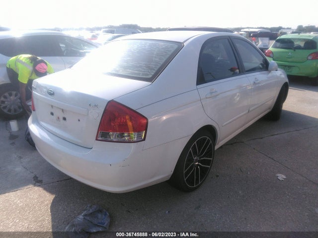 2008 KIA SPECTRA LX VIN: KNAFE121585531004