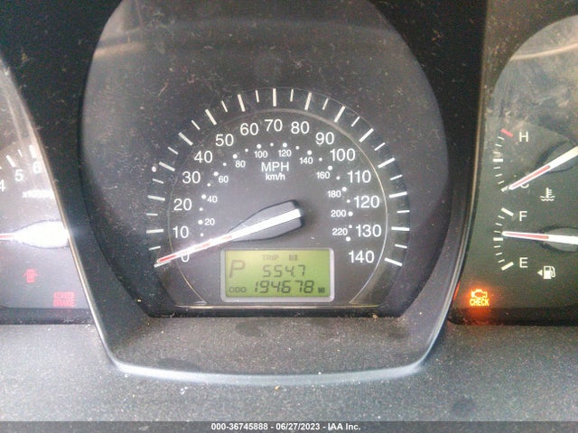 2008 KIA SPECTRA LX VIN: KNAFE121585531004