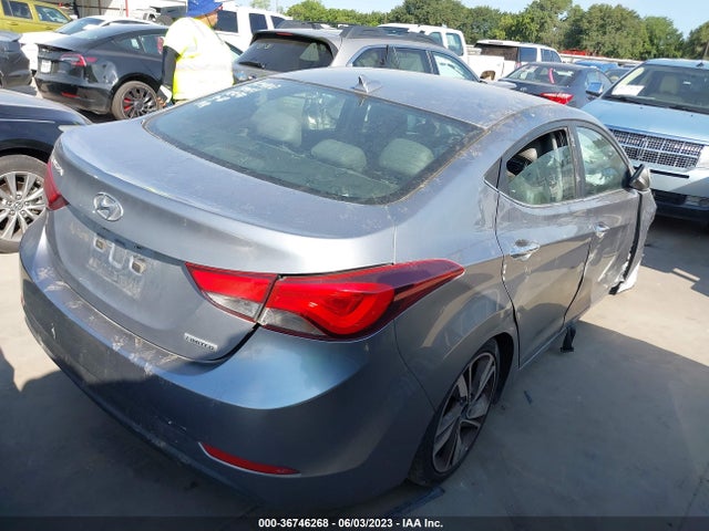 Hyundai Elantra Limited 2016 5NPDH4AEXGH750742 Image 4