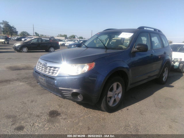 2013 SUBARU FORESTER 2.5X VIN: JF2SHABC8DH422962