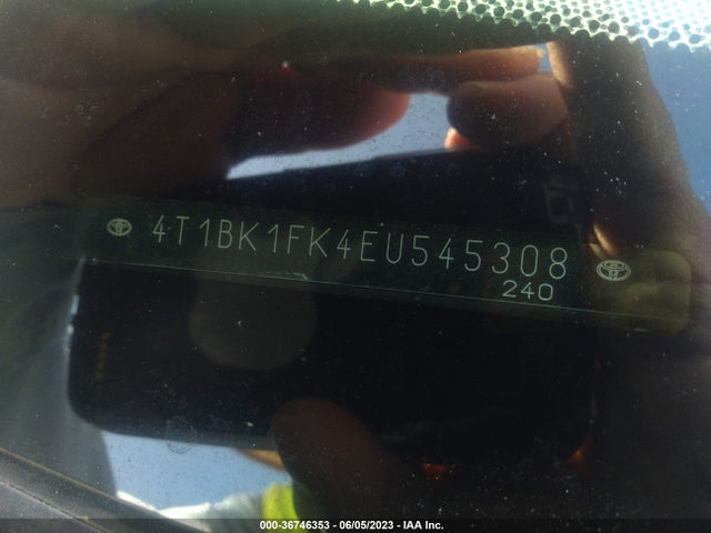 Toyota Camry Se/xle 2014 4T1BK1FK4EU545308 Image 10