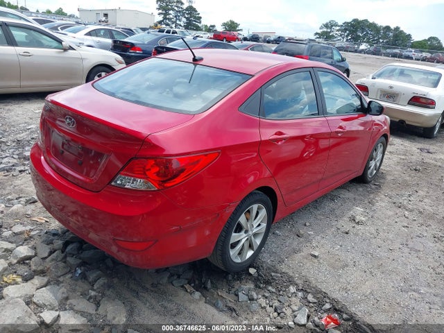 2012 HYUNDAI ACCENT GLS VIN: KMHCU4AE2CU065248
