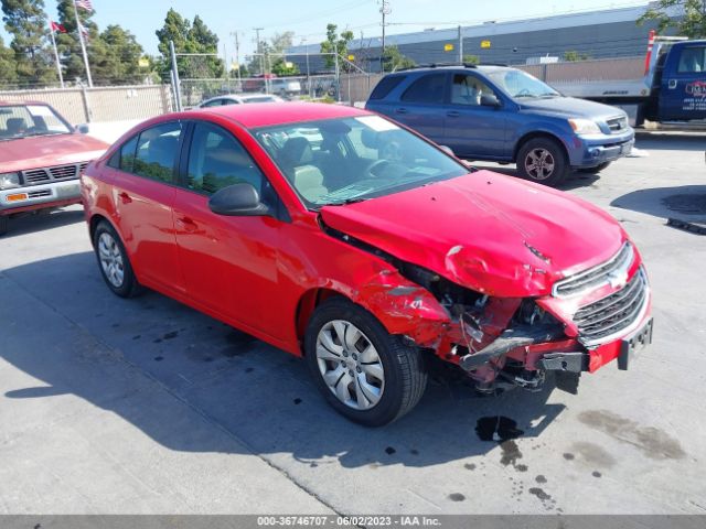 Chevrolet Cruze Limited Ls 2016 1G1PC5SGXG7212198 Image 1