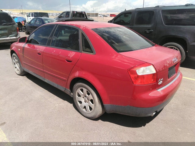 2003 AUDI A4 1.8T VIN: WAULC68E93A255958