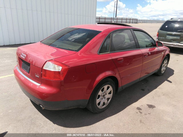 2003 AUDI A4 1.8T VIN: WAULC68E93A255958