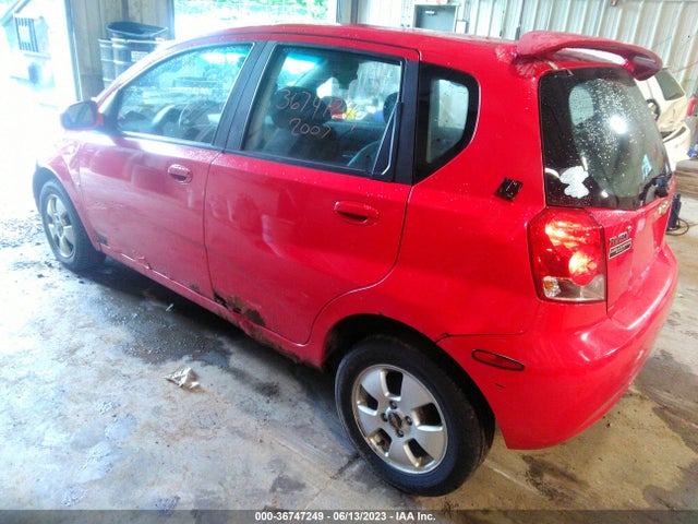 2007 CHEVROLET AVEO LS VIN: KL1TD66617B678987