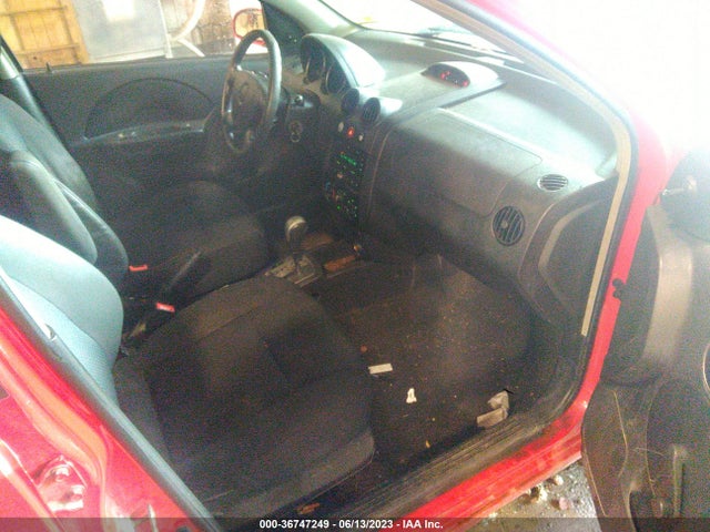 2007 CHEVROLET AVEO LS VIN: KL1TD66617B678987