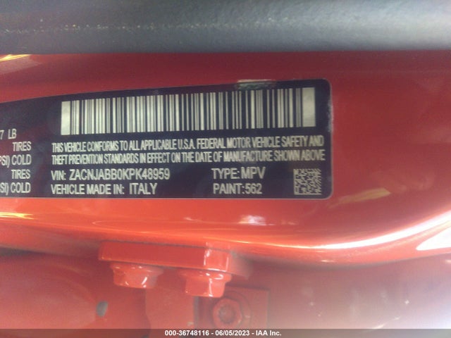 ZACNJABB0KPK48959 Jeep Renegade Altitude