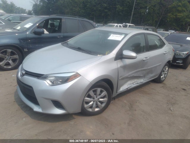2016 TOYOTA COROLLA L/LE/S/S PLUS/LE PLUS VIN: 2T1BURHE1GC550633