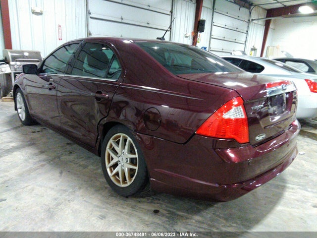 2012 FORD FUSION SEL VIN: 3FAHP0JA3CR449348