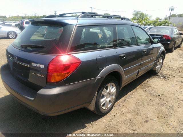 2005 SUBARU LEGACY WAGON (NATL) OUTBACK VIN: 4S4BP61C556331219