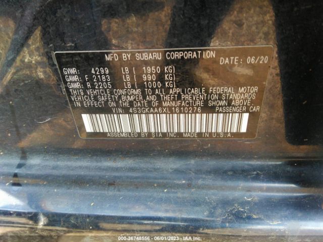 4S3GKAA6XL1610276 Subaru Impreza