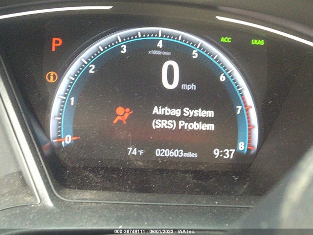 Honda Civic Sedan Lx 2020 19XFC2F62LE207316 Image 7